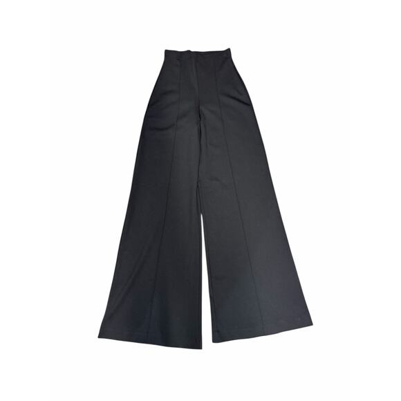 Ripley Rader Black Ponte Knit Wide Leg Pant - Picture 3 of 5